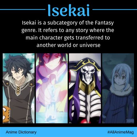 osekai|isekai meaning anime.